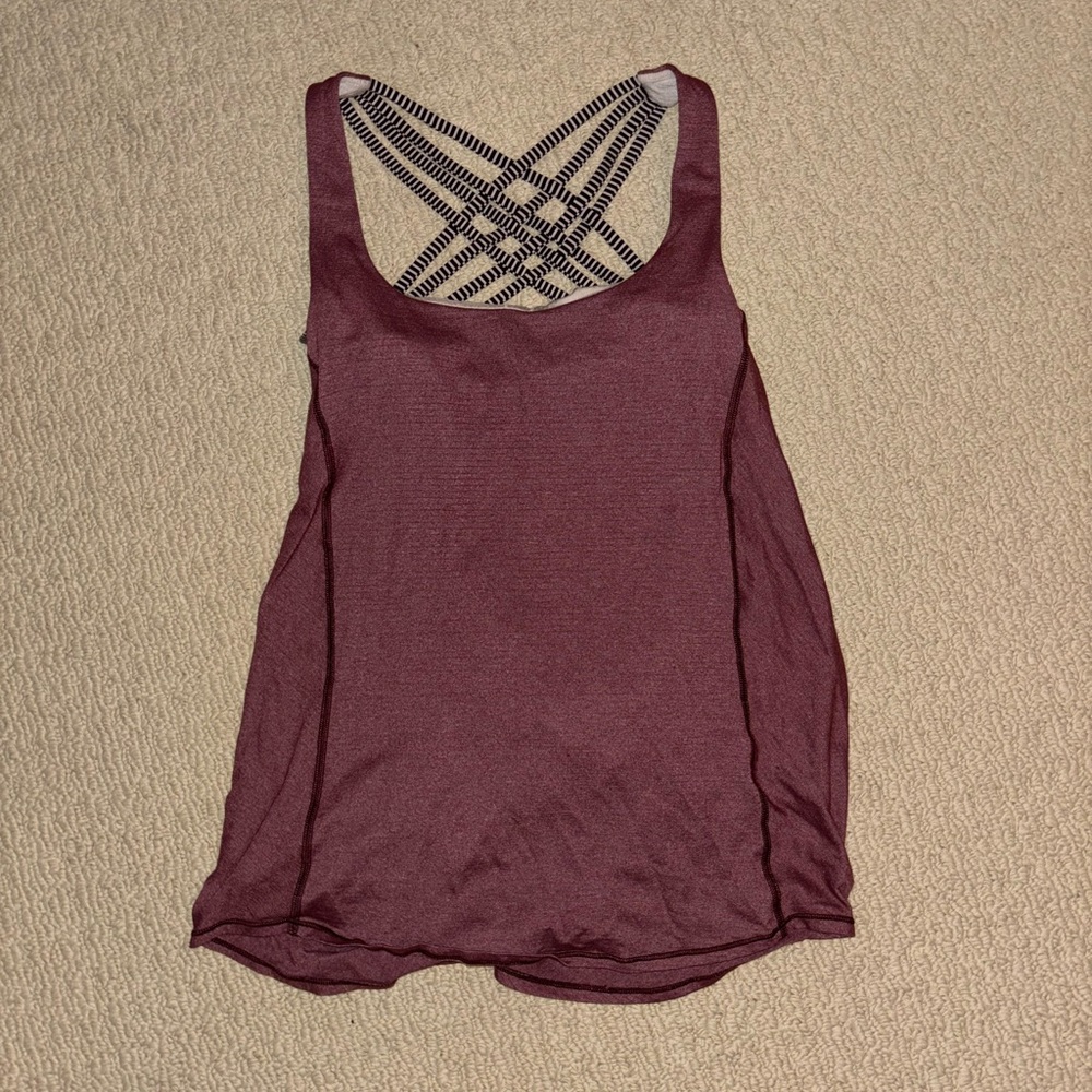 Lululemon Women's Burgundy Top